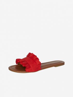 Papuci Pieces roșu