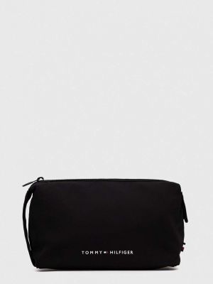 Kozmetična torbica Tommy Hilfiger črna