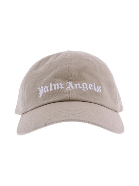 Haftowana czapka z daszkiem bawełniana Palm Angels