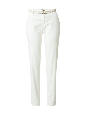 Pantaloni Esprit alb
