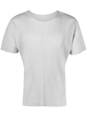 T-shirt mit plisseefalten Homme Plissé Issey Miyake grau