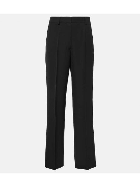 High waist gerade hose Toteme schwarz