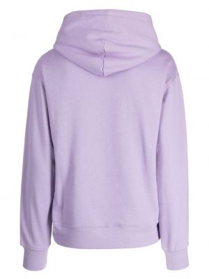 Kokvilnas kapučdžemperis Chocoolate violets