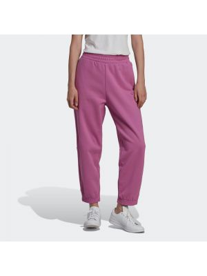 Laza szabású nadrág Adidas Originals lila