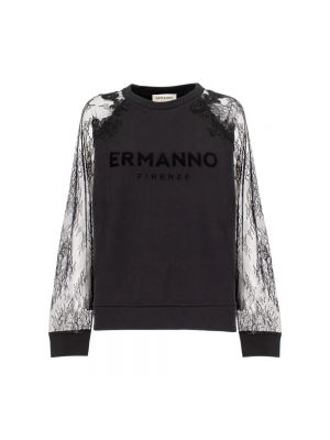 Bluza dresowa Ermanno Scervino czarna