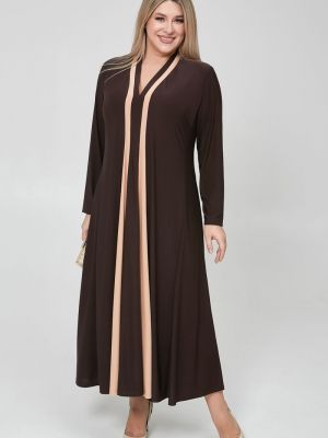 Платье Luxury коричневое