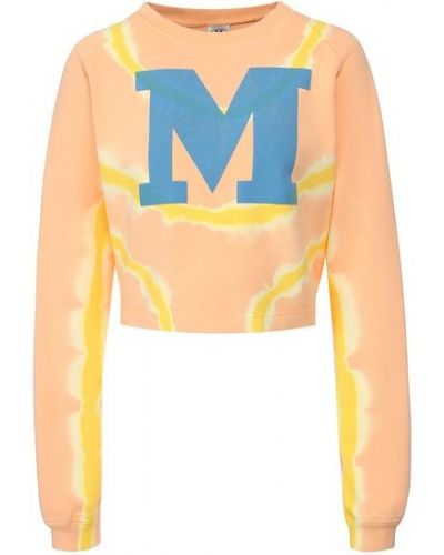 Хлопковый пуловер M Missoni, желтый