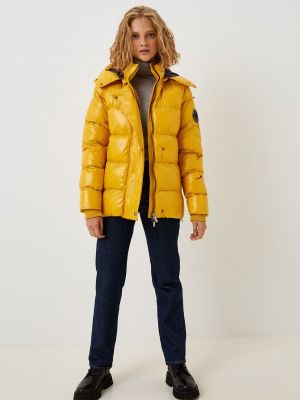 Утепленная демисезонная куртка Ruck&maul желтая