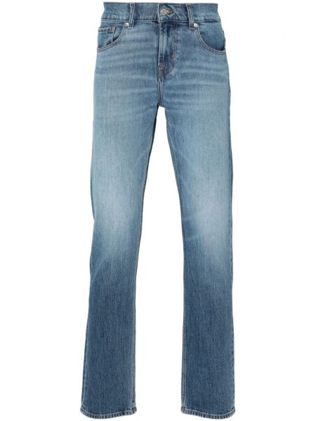 Skinny jeans 7 For All Mankind blå