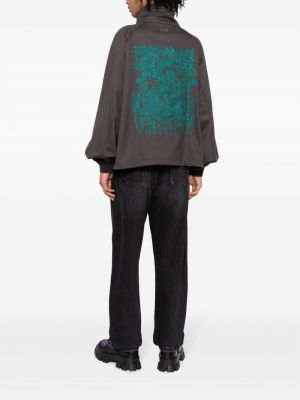 Sweatshirt aus baumwoll mit print Songzio grau