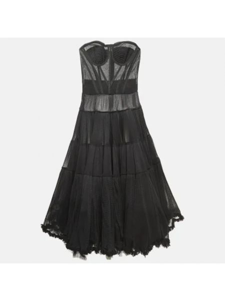Sukienka tiulowa Dolce & Gabbana Pre-owned czarna