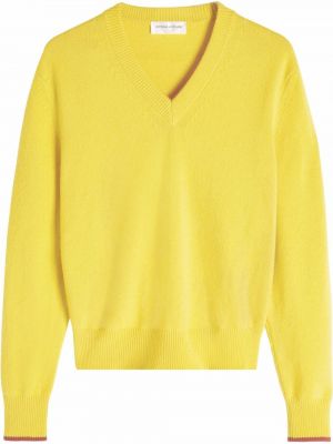 Кашмирен пуловер с v-образно деколте Victoria Beckham