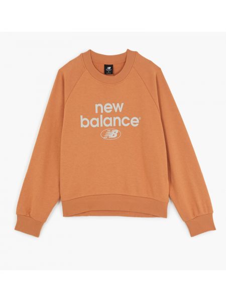 Світшот New Balance помаранчевий
