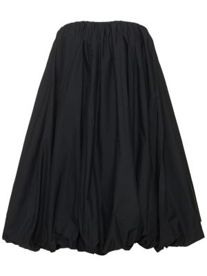 Памучна мини рокля Ulla Johnson черно