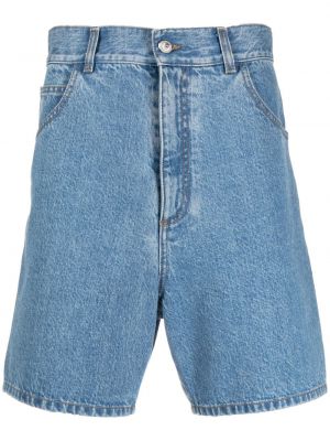 Jeans-shorts Balmain blå