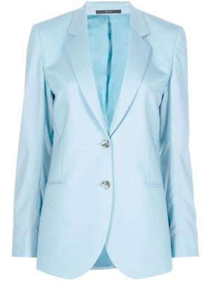 Ull lang blazer Paul Smith blå