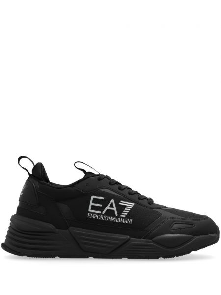 Snørebånd sneakers Ea7 Emporio Armani sort