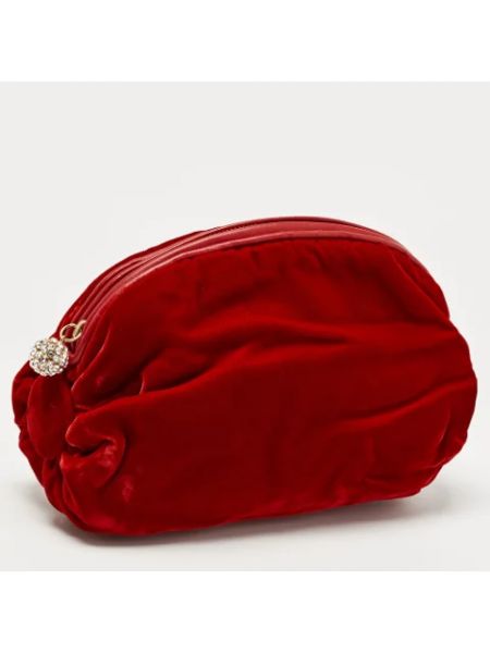 Bolso clutch de cuero Giuseppe Zanotti Pre-owned rojo