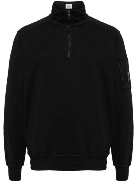 Lynlås kort sweatshirt C.p. Company sort