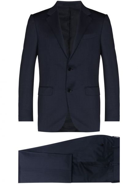 Ull dress Zegna blå