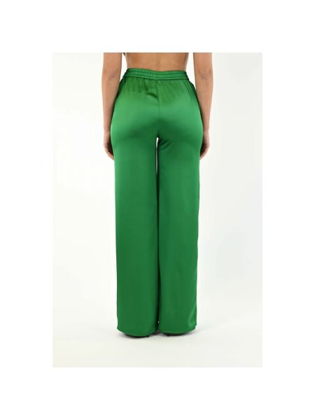 Spodnie z wysoką talią Herno zielone