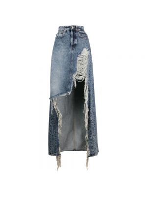 Niebieska spódnica jeansowa Vetements