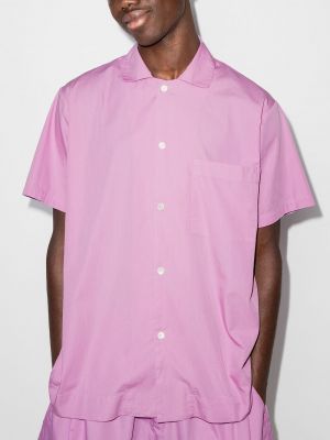 Bavlněná košile Tekla fialová
