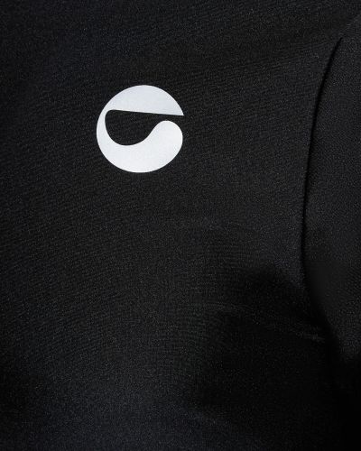 Magas nyakú testhezálló póló Coperni fekete
