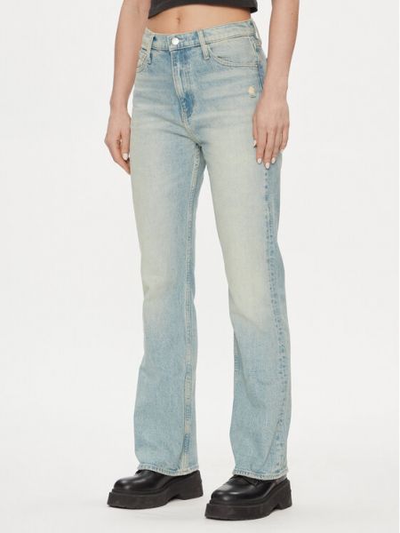 Bootcut farmer Calvin Klein Jeans kék