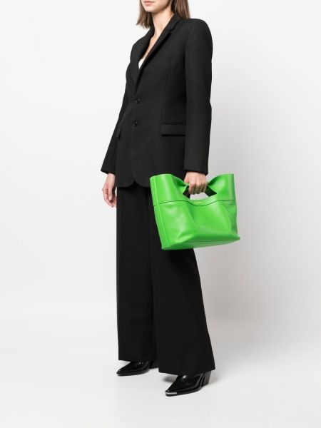 Shopper handtasche mit schleife Alexander Mcqueen grün