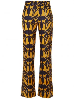 Παντελόνι με σχέδιο La Doublej κίτρινο