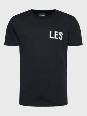 Тениска Les Hommes черно