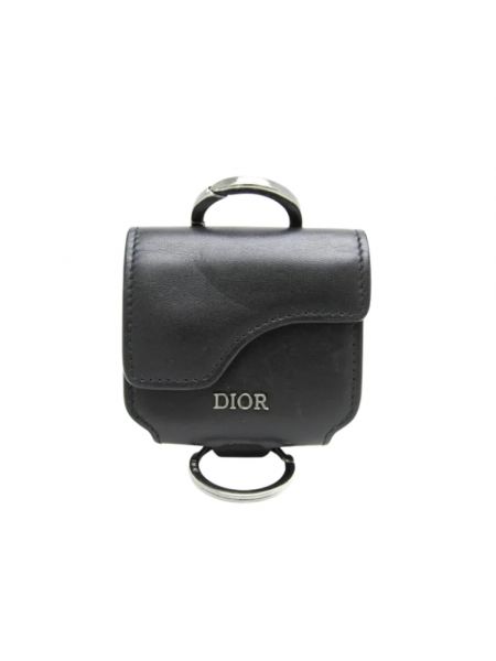 Portfel skórzany Dior Vintage czarny
