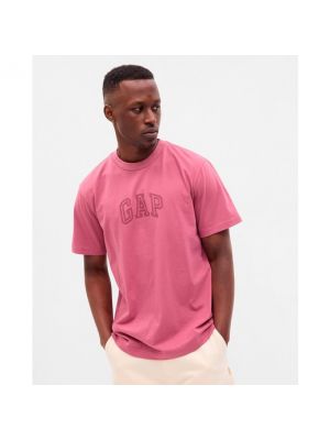 Camiseta manga corta Gap rosa