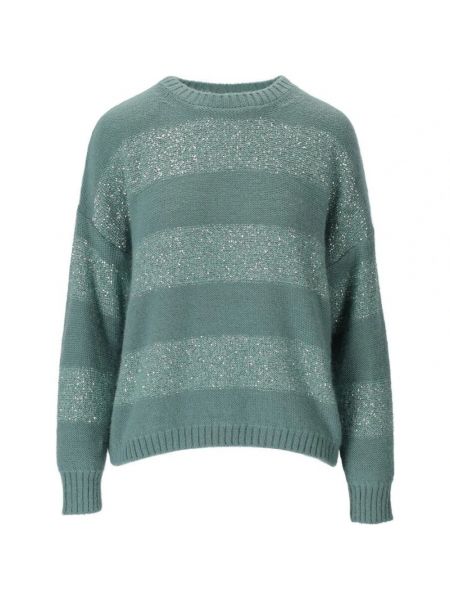 Moherowy sweter Max Mara zielony