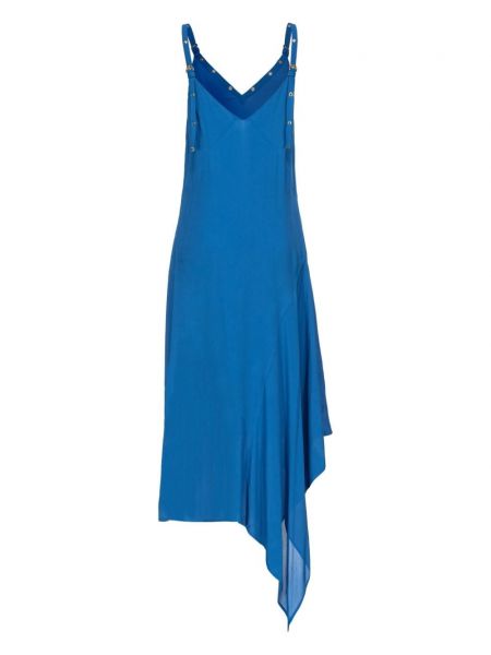 Robe asymétrique Pinko bleu