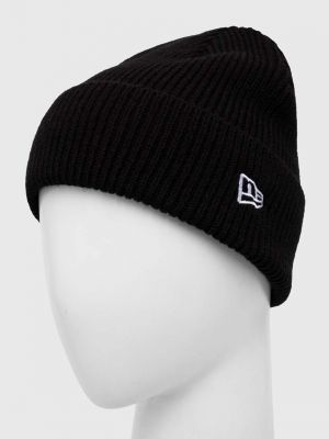 Dzianinowa czapka New Era czarna