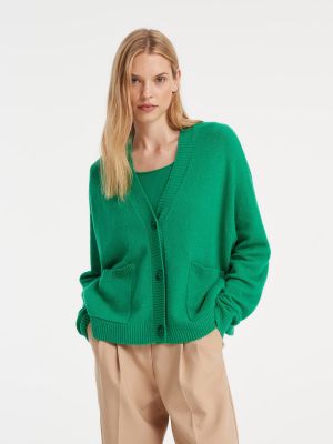 Плетен елек Opus зелено