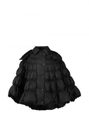 Páperová bunda s kapucňou Chloé čierna