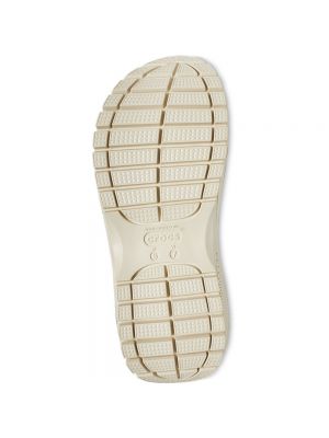 Классические сандалии Crocs бежевые