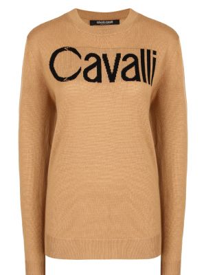 Свитер Roberto Cavalli коричневый