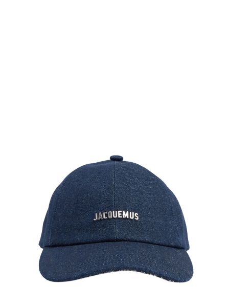 Bomuld cap Jacquemus blå