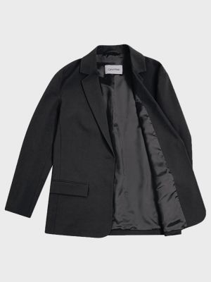 Піджак вільного крою Calvin Klein чорний