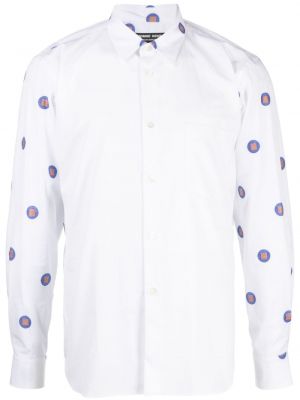 Памучна риза Comme Des Garçons Homme Deux бяло