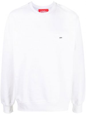 Brodert sweatshirt 032c hvit