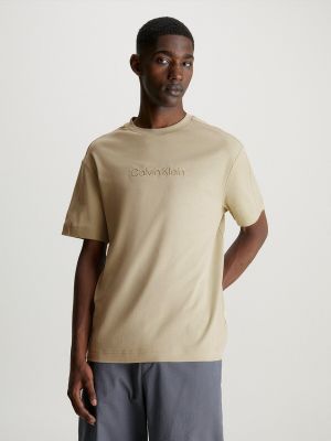 Camiseta Calvin Klein beige
