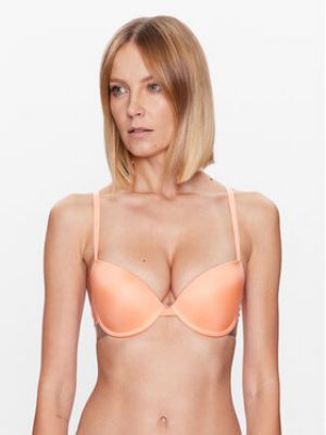 Push-up podprsenka Emporio Armani Underwear oranžová