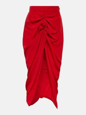 Midi suknja Vivienne Westwood crvena