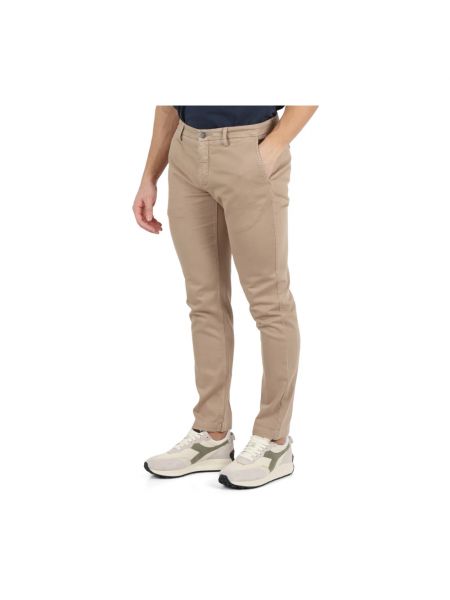Pantalones chinos slim fit Replay beige
