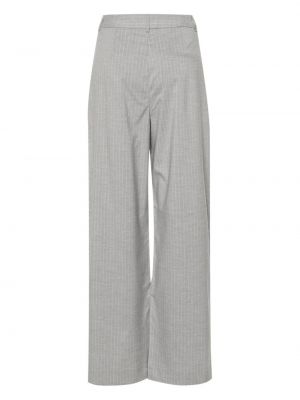 Pantalon à rayures Gestuz gris